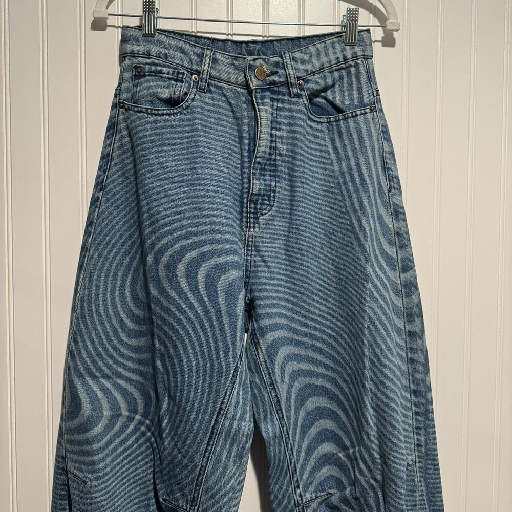 BDG Urban Outfitters High Rise Extreme Baggy Jeans Size 27 - Picture 3 of 8